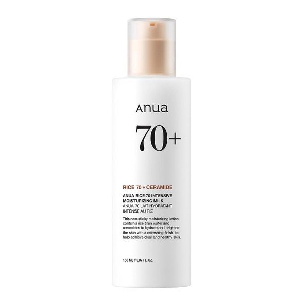 ANUA RICE 70 INTENSIVE MOISTURIZING MILK 150ml - Emart Skincare Bangladesh