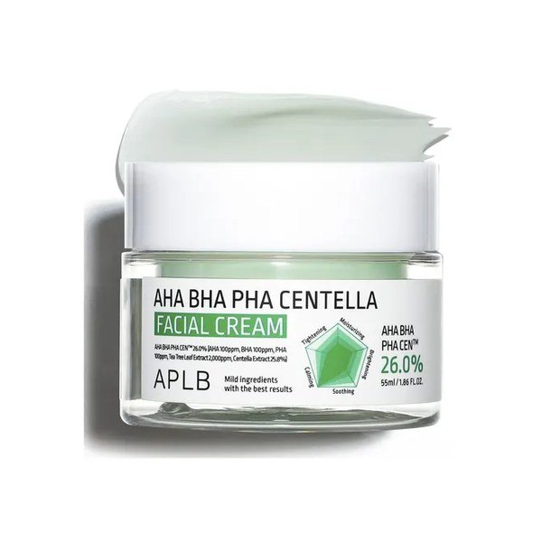 APLB AHA BHA PHA Centella Facial Cream 55ml - Emart Skincare Bangladesh