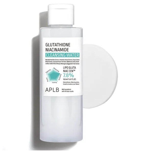 APLB Glutathione Niacinamide Cleansing Water 160ml - Emart Skincare Bangladesh