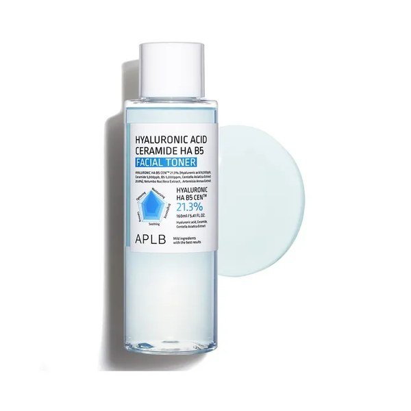 APLB Hyaluronic Acid Ceramide HA B5 Facial Toner 160ml - Emart Skincare Bangladesh