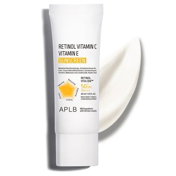 APLB Retinol Vitamin C Vitamin E Sunscreen 40ml - Emart Skincare Bangladesh