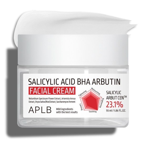 APLB Salicylic Acid BHA Arbutin Facial Cream 55ml - Emart Skincare Bangladesh