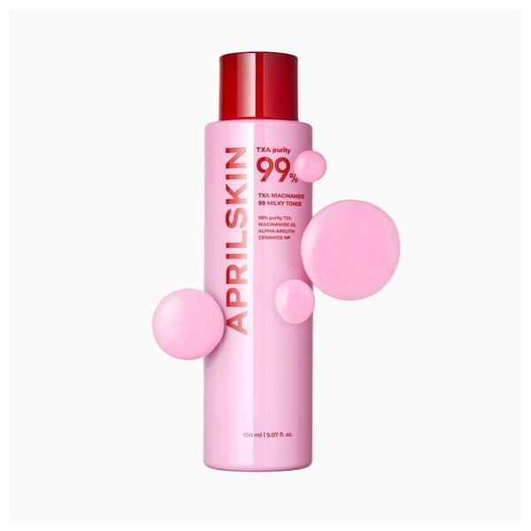 April Skin TXA Niacinamide Toning Shot 99 Milky Toner 150ml - Emart Skincare Bangladesh