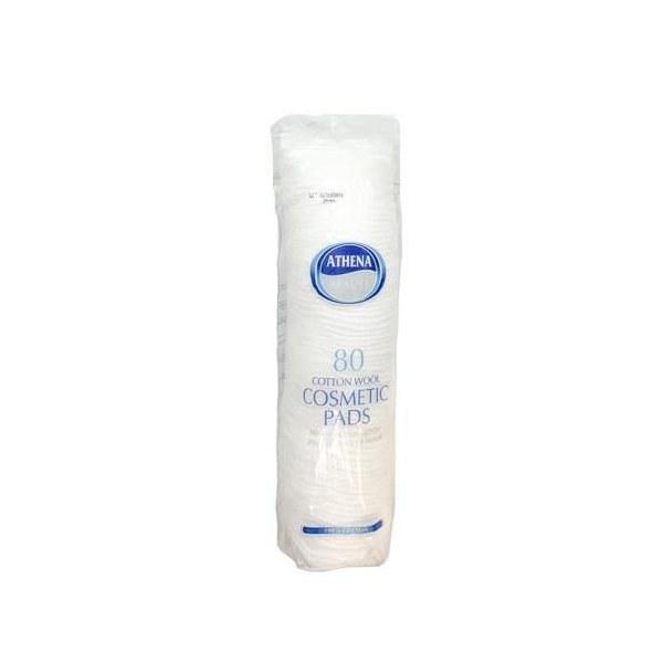 Athena Beaute Cotton Wool Cosmetic Pad (80 pcs) - Emart Skincare Bangladesh