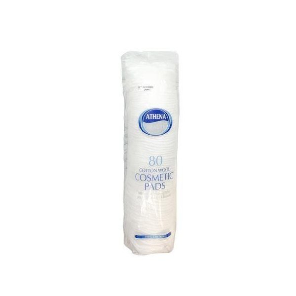 Athena Beaute Cotton Wool Cosmetic Pad (80 pcs) - Emart Skincare Bangladesh