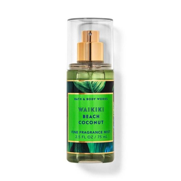 Bath and Body Works Waikiki Beach Coconut Fine Fragrance Mist 75ml - Emart Skincare Bangladesh