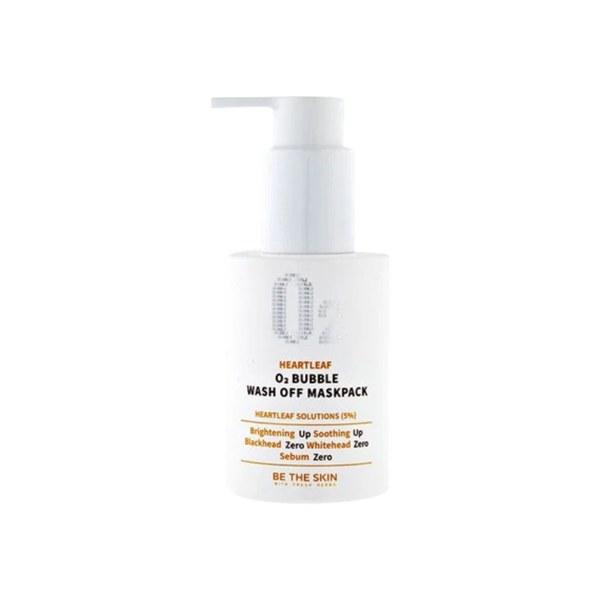 Be The Skin Heartleaf O2 Bubble wash off maskpack 120g - Emart Skincare Bangladesh