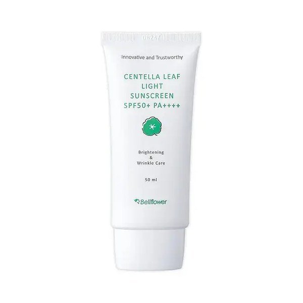 Bellflower Centella Leaf Light Sunscreen SPF50+ PA++++ – 50ml - Emart Skincare Bangladesh