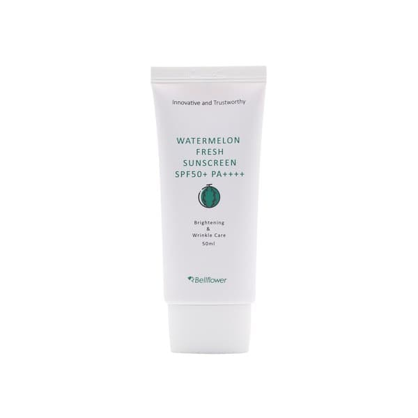 Bellflower Watermelon Fresh Sunscreen SPF50+/PA++++ 50ml - Emart Skincare Bangladesh