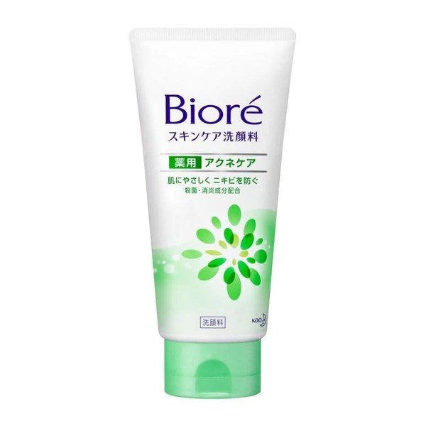Biore Skin Care Medicated Facial Wash Acne Care 130g - Emart Skincare Bangladesh