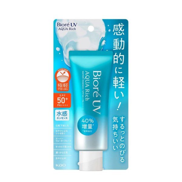 Biore UV Aqua Rich Watery Essence Spf 50+PA++++ 70ml - Emart Skincare Bangladesh