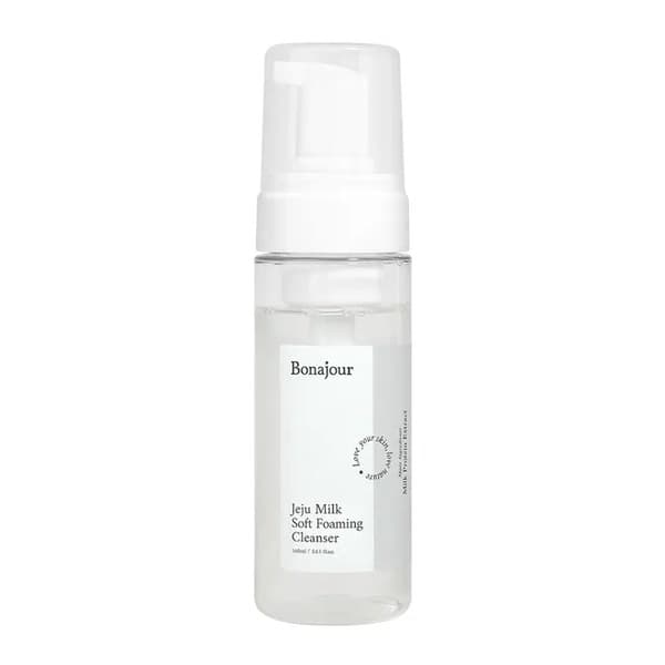 Bonajour Jeju Milk Soft Foaming Cleanser 160ml - Emart Skincare Bangladesh