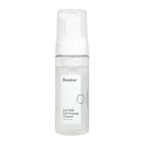 Bonajour Jeju Milk Soft Foaming Cleanser 160ml - Emart Skincare Bangladesh