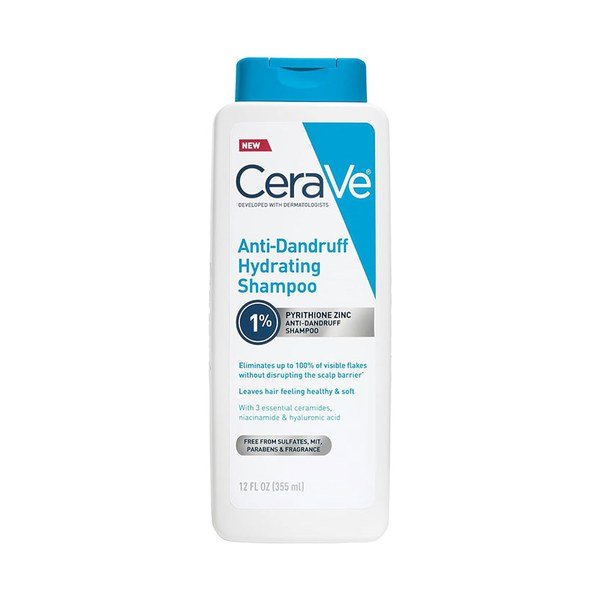 CeraVe Anti-Dandruff Hydrating Shampoo 355ml - Emart Skincare Bangladesh