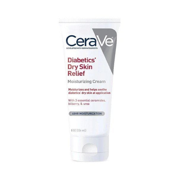 CeraVe Diabetics Dry Skin Relief Moisturizing Cream 236ml - Emart Skincare Bangladesh