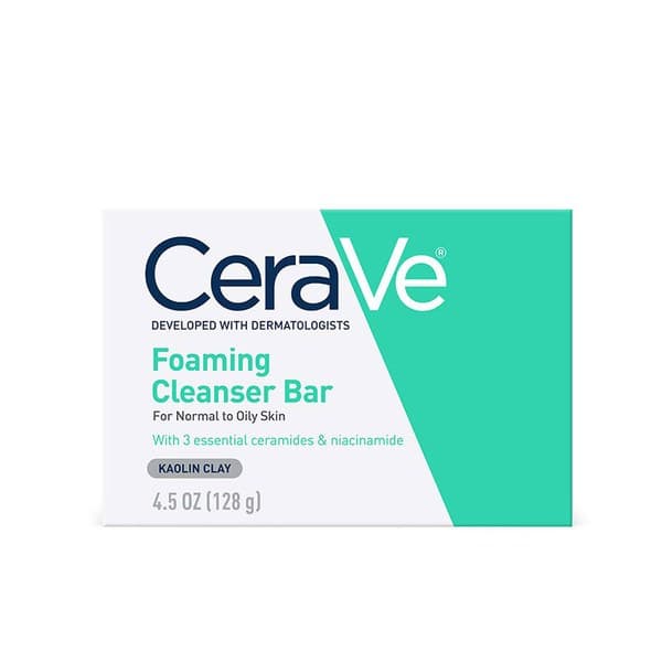 CeraVe Foaming Cleanser Bar – 128gm - Emart Skincare Bangladesh