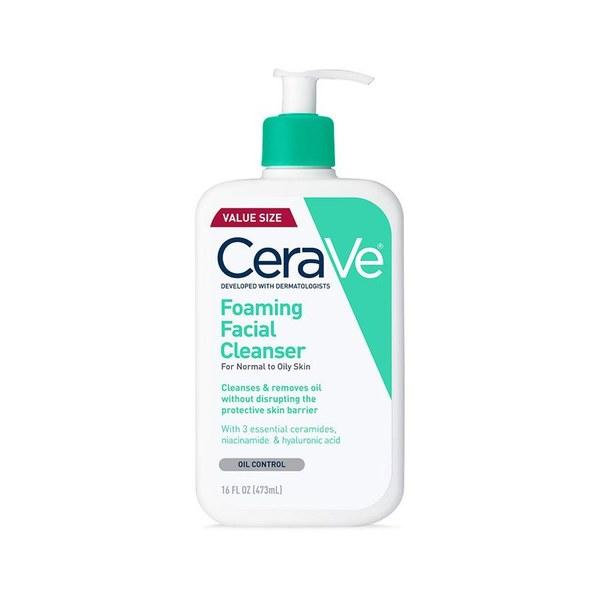 Cerave Foaming Facial Cleanser – 473 ml - Emart Skincare Bangladesh