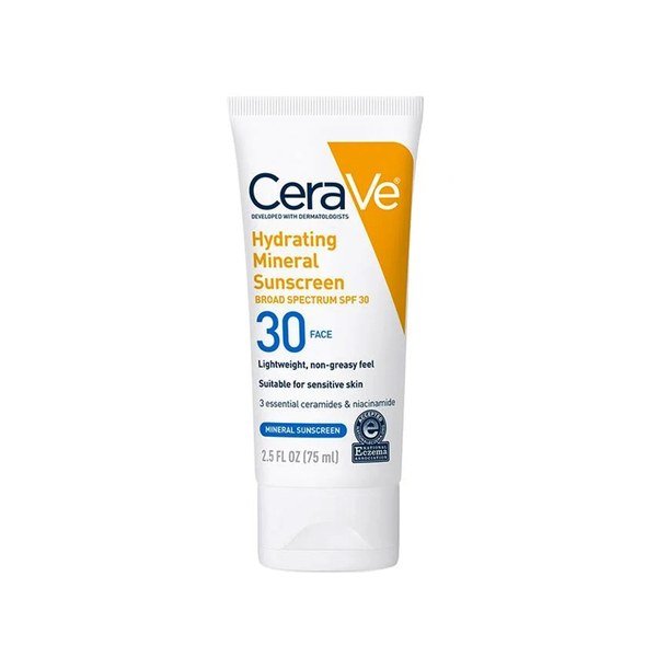 CeraVe Hydrating Mineral Sunscreen Broad Spectrum SPF 30 (75ml) Price in Bangladesh | Emart