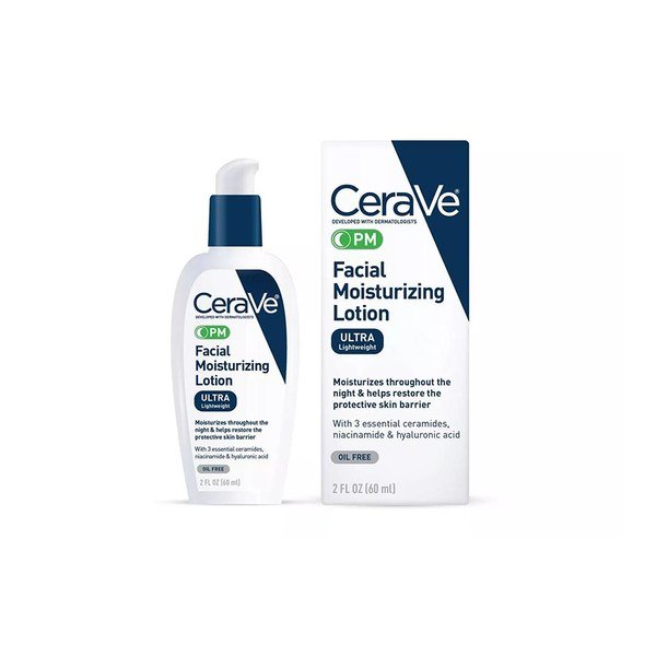 Cerave PM Facial Moisturizing Lotion-60ml - Emart Skincare Bangladesh