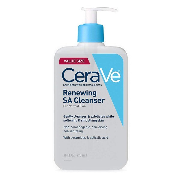 CeraVe Renewing SA Cleanser For Normal Skin 473ml - Emart Skincare Bangladesh