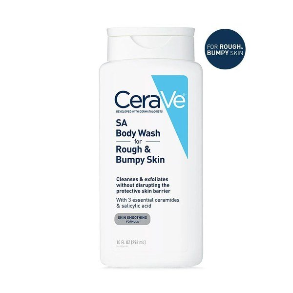 Cerave SA Body Wash for Rough & Bumpy Skin – 296 ml - Emart Skincare Bangladesh