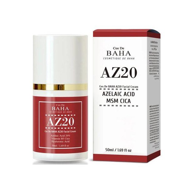 Cos De Baha Azelaic Acid 20% Cream AZ20 50ml - Emart Skincare Bangladesh