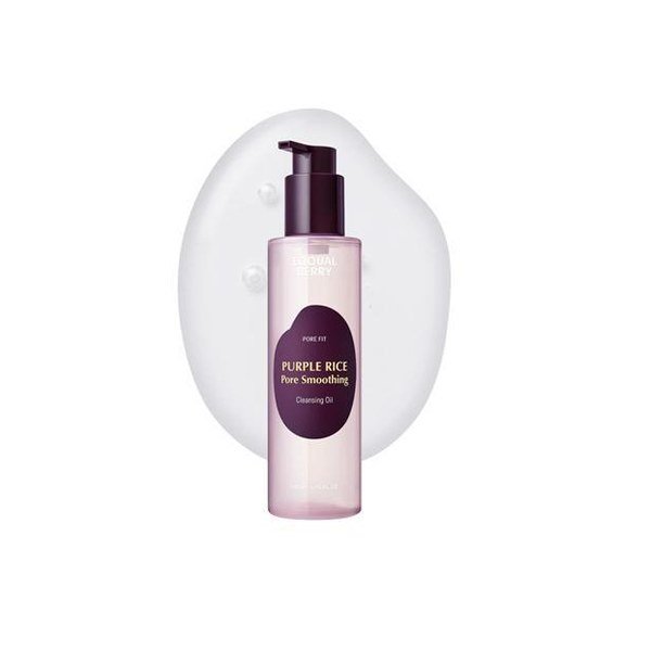 Eqqualberry Purple Rice Pore Smoothing Cleansing Oil 200ml - Emart Skincare Bangladesh