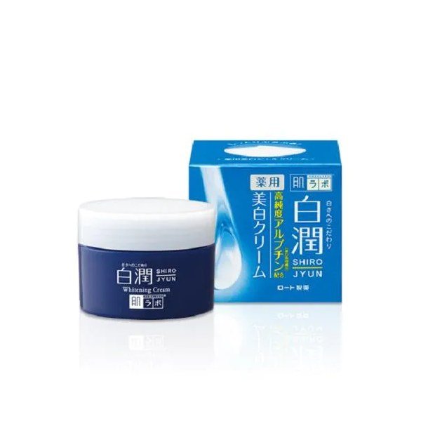 HADA LABO Shiro-Jyun Whitening Cream with Arbutin -50g - Emart Skincare Bangladesh