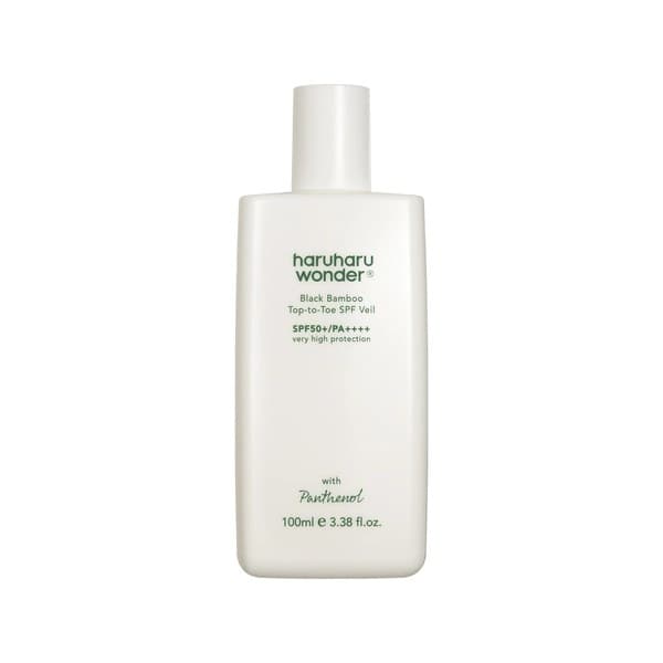 Haruharu Wonder Black Bamboo Top-to-Toe SPF Veil SPF50+ PA++++ 100ml - Emart Skincare Bangladesh
