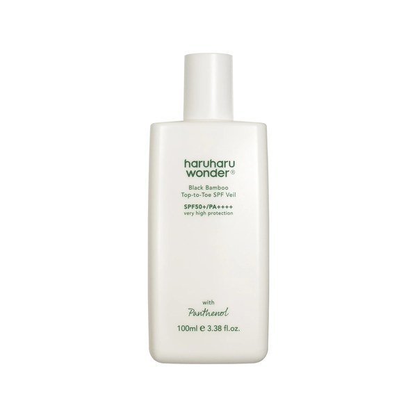 Haruharu Wonder Black Bamboo Top-to-Toe SPF Veil SPF50+ PA++++ 100ml - Emart Skincare Bangladesh