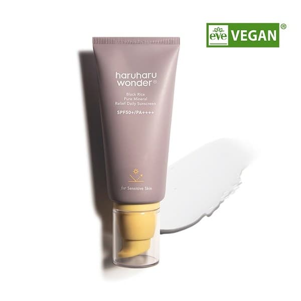 Haruharu Wonder Black Rice Pure Mineral Relief Daily Sunscreen 50ml - Emart Skincare Bangladesh