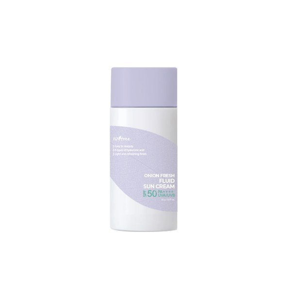 Isntree Onion Fresh Fluid Sun Cream 50ml - Emart Skincare Bangladesh