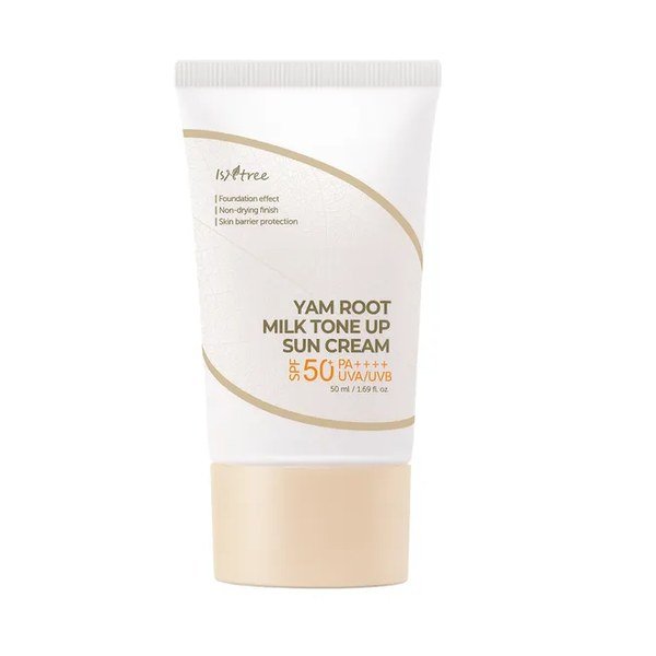 Isntree Yam Root Milk Tone Up Sun Cream 50ml - Emart Skincare Bangladesh