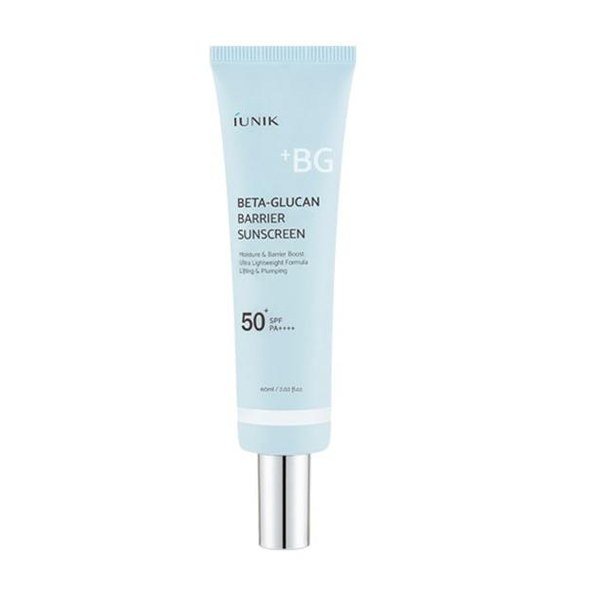 Iunik Beta Glucan Barrier Sunscreen SPF50 PA ++++ 60 ml - Emart Skincare Bangladesh