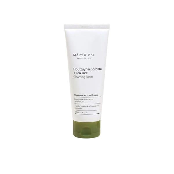 Mary&May Houttuynia Cordata + Tea Tree Cleansing Foam 150ml - Emart Skincare Bangladesh