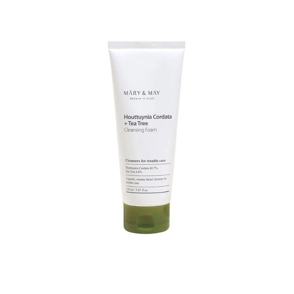 Mary&May Houttuynia Cordata + Tea Tree Cleansing Foam 150ml - Emart Skincare Bangladesh