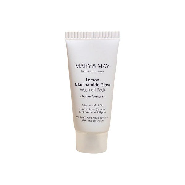 Mary&May Lemon Niacinamide Glow Wash off Pack 30g - Emart Skincare Bangladesh