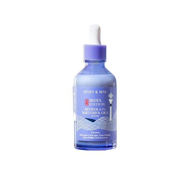 Mary&May Retinol 0.1% Bakuchiol Cica Serum 80ml - Emart Skincare Bangladesh