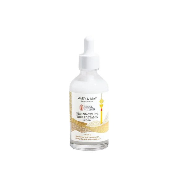 Mary&May Rice Niacin 10% Triple Vitamin Serum 80ml - Emart Skincare Bangladesh