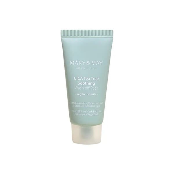 Mary&May Vegan CICA TeaTree Soothing Wash off Pack 30g - Emart Skincare Bangladesh