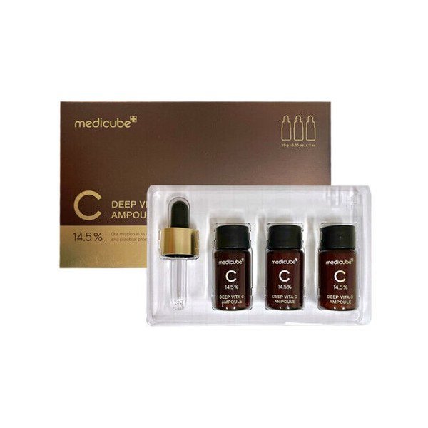 MEDICUBE Deep Vita C Ampoule 2.0 30g - Emart Skincare Bangladesh