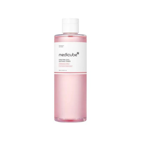Medicube PDRN PINK CICA SOOTHING TONER 250ml - Emart Skincare Bangladesh