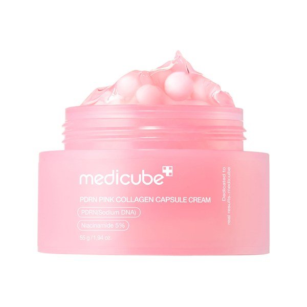 Medicube PDRN Pink Collagen Capsule Cream 55g - Emart Skincare Bangladesh