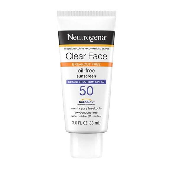 Neutrogena Clear Face Oil-Free Sunscreen SPF 30 (88ml) - Emart Skincare Bangladesh