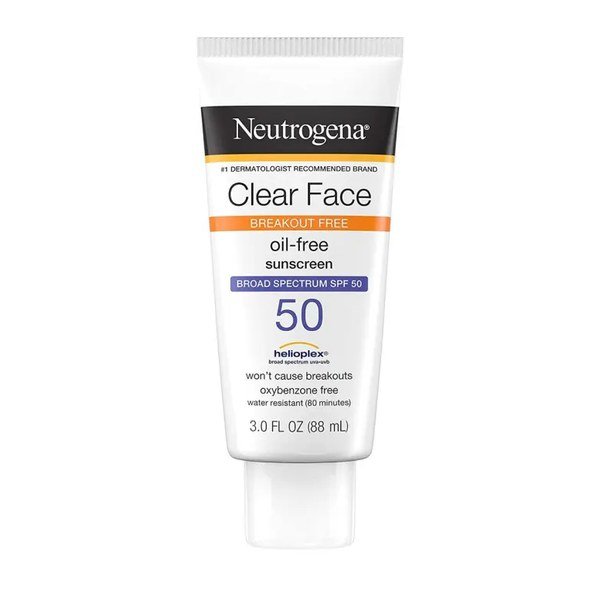 Neutrogena Clear Face Oil-Free Sunscreen SPF 30 (88ml) - Emart Skincare Bangladesh