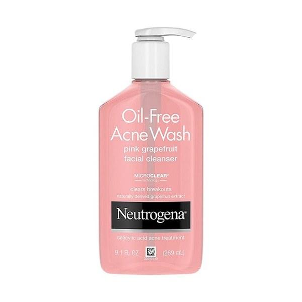 Neutrogena Oil-Free Acne Wash Pink Grapefruit Facial Cleanser 269ml - Emart Skincare Bangladesh