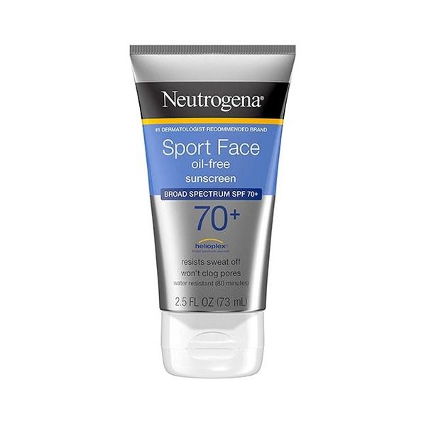 Neutrogena Sport Face Sunscreen SPF 70+ OilFree Facial Sunscreen Lotion 73ml - Emart Skincare Bangladesh