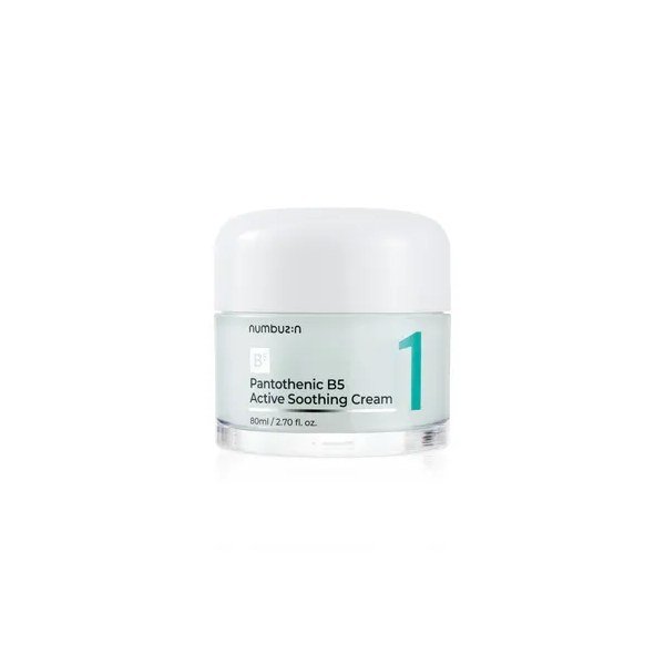 Numbuzin No.1 Pantothenic B5 Active Soothing Cream 80ml - Emart Skincare Bangladesh