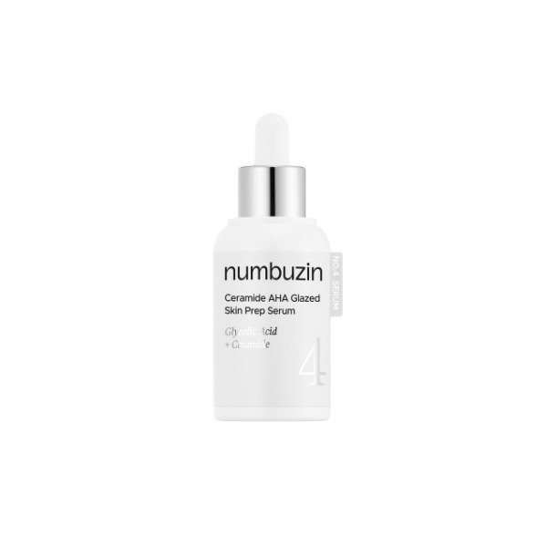 Numbuzin No.4 Ceramide AHA Glazed Skin Prep Serum 30ml - Emart Skincare Bangladesh