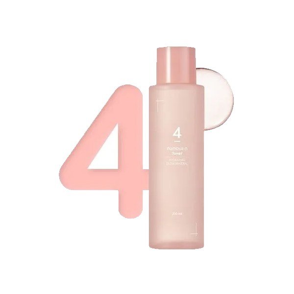 Numbuzin No.4 Hydration Glow Mineral Toner 200ml - Emart Skincare Bangladesh